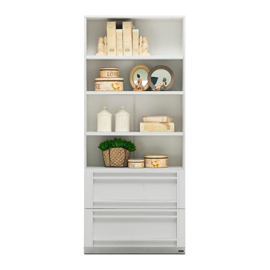 Bookcase Lybrary White