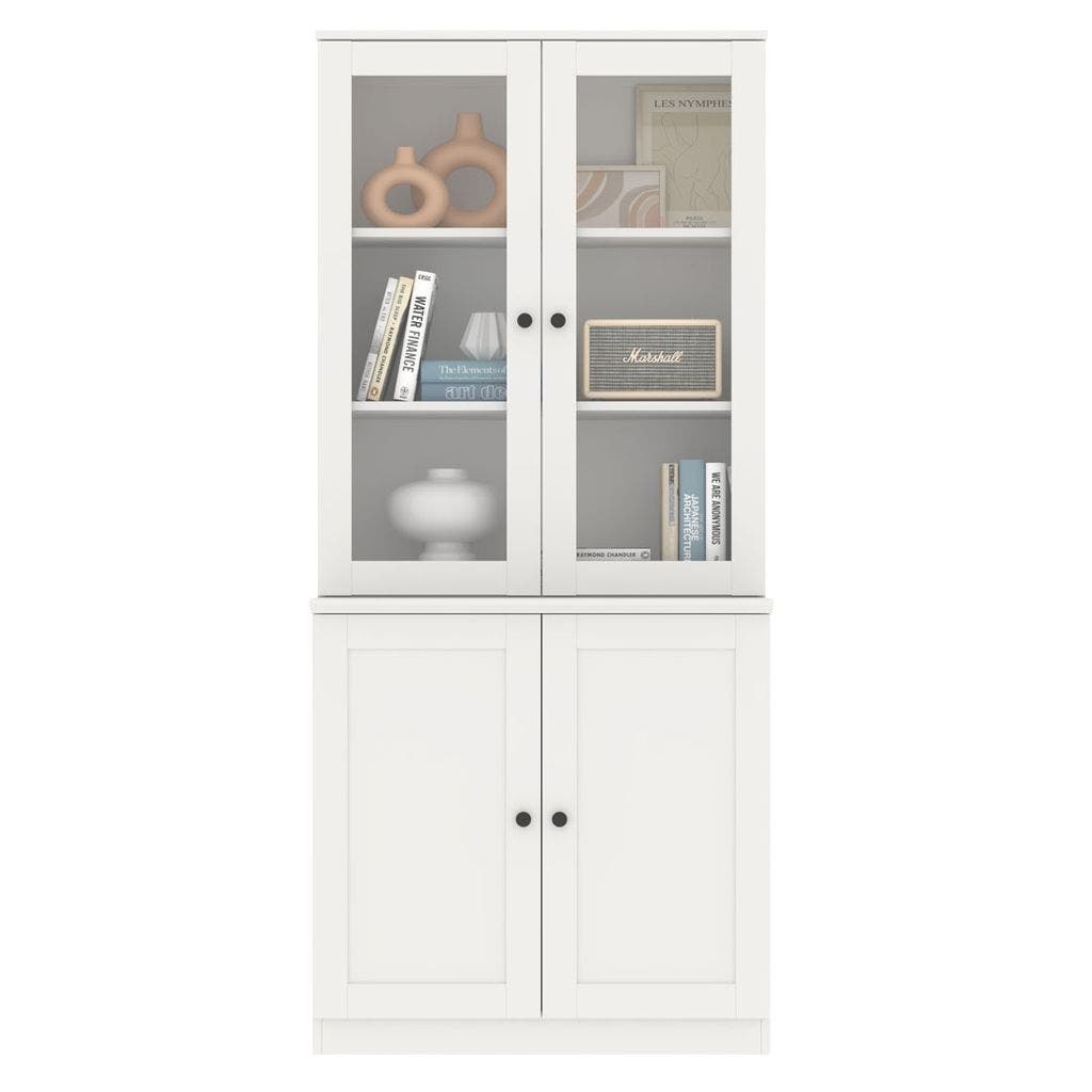 Storage Furniture High Cabinet 80 cm. Moneta White White White White