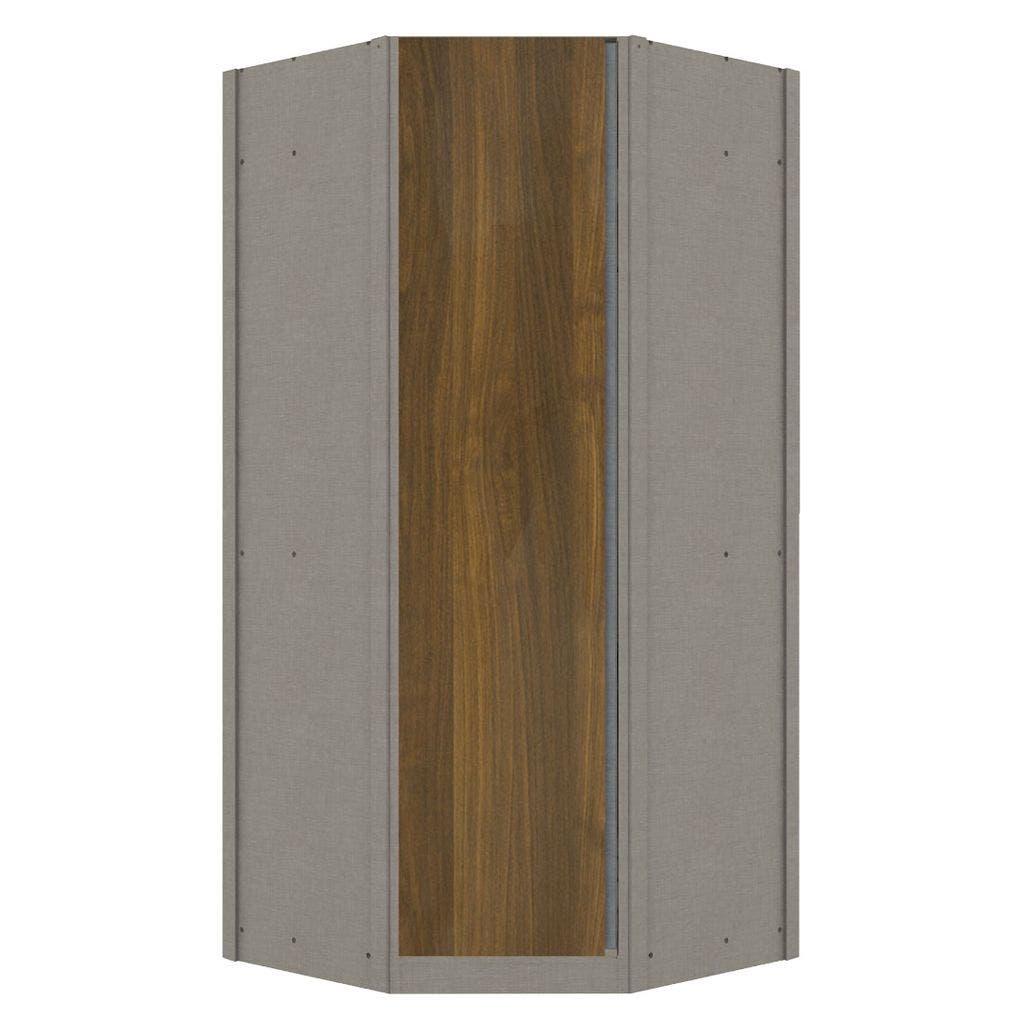 Corner Wardrobe OP-A(L) 96 cm. Blox Dark Wood