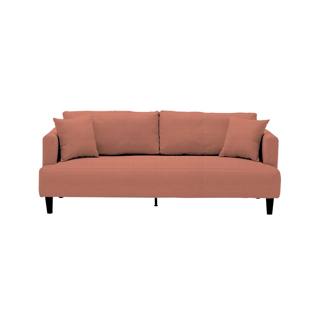 Rylyn Sofa 3 Seat Red Red Red