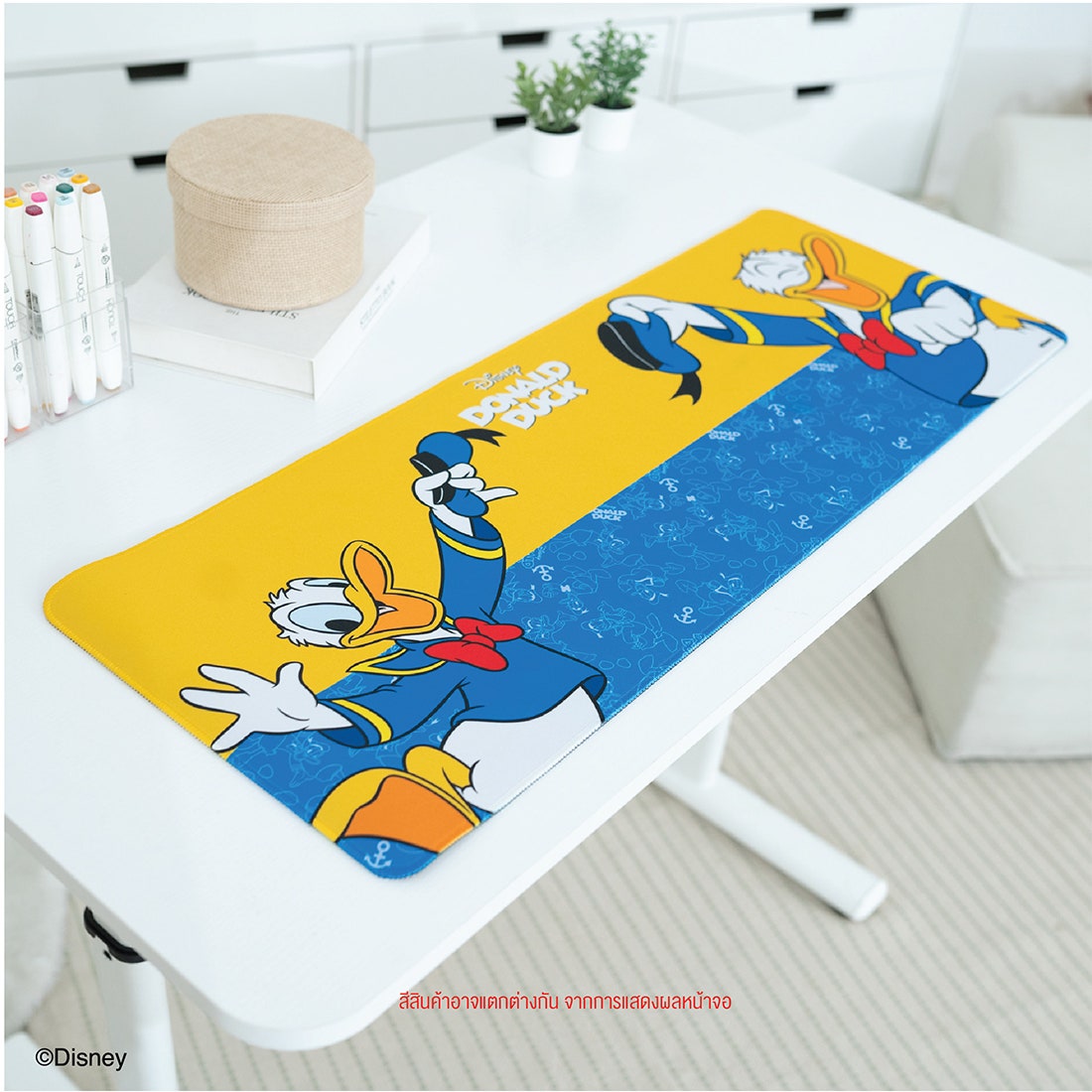 แผ่นรองเมาส์ DISNEY รุ่น MICKEY-DONALD DUCK Table Pad/01