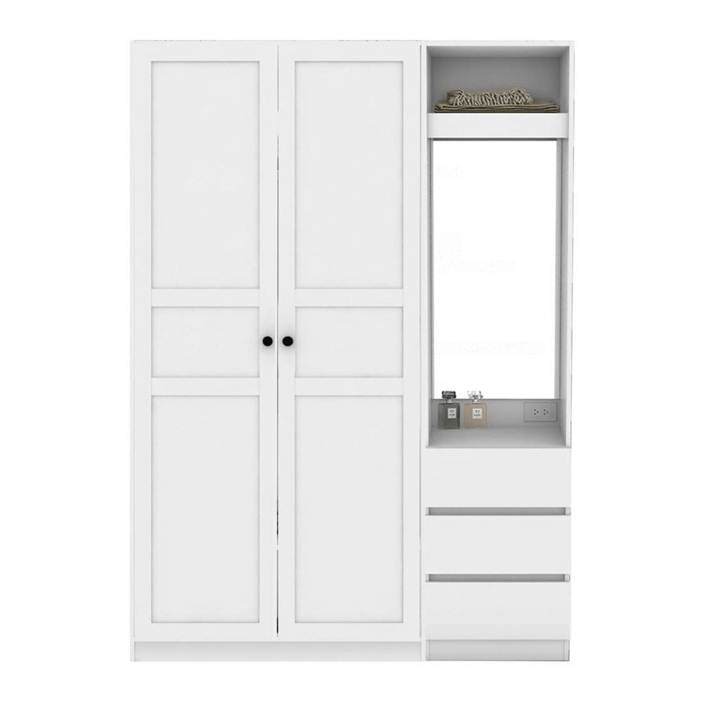 Wardrobe 150 cm. Blox Fit in White White