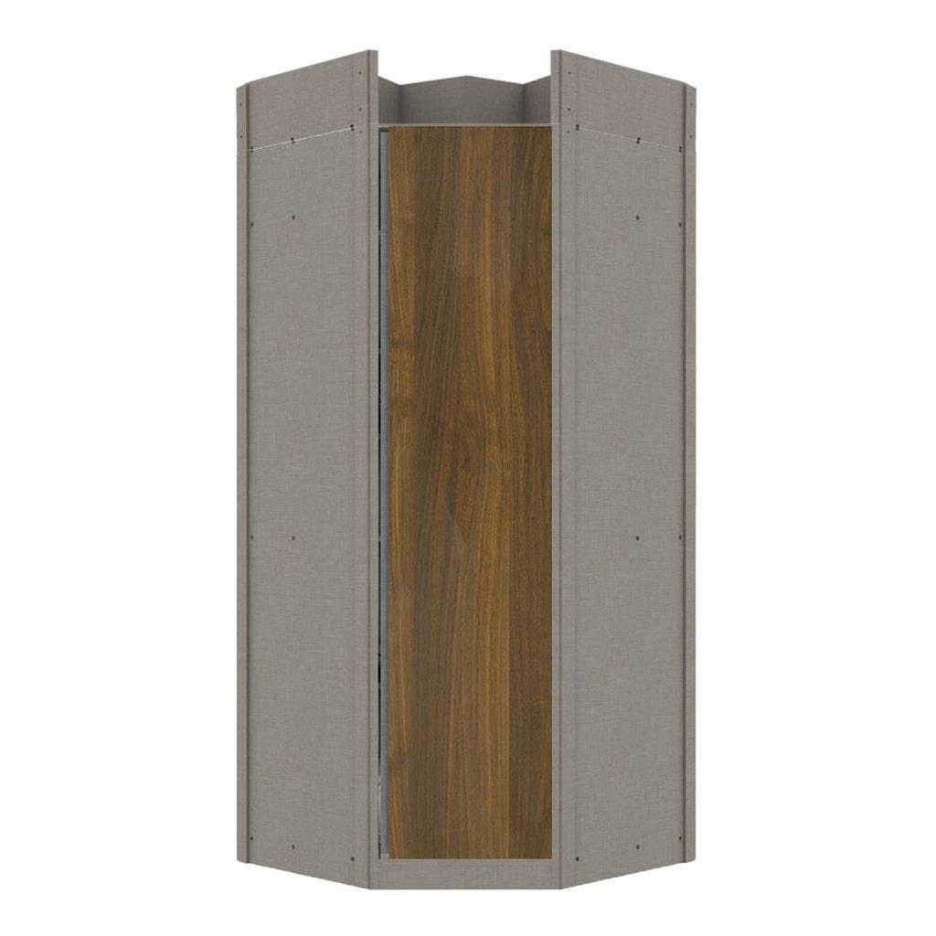 Corner Wardrobe 96 cm. Blox Dark Wood Dark Wood