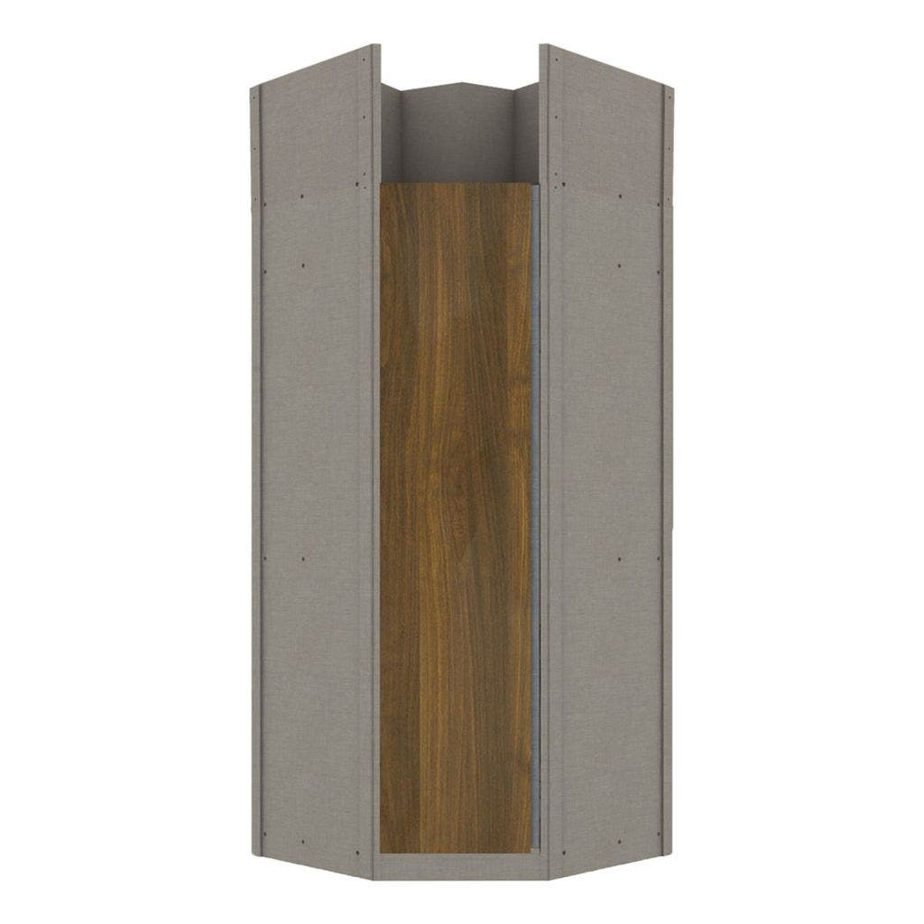 Corner Wardrobe 96 cm. Blox Dark Wood Dark Wood Dark Wood