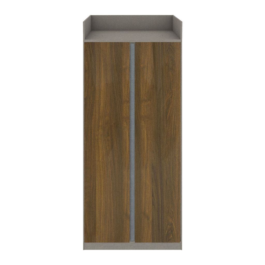 Wardrobe OP-A 100 cm. Blox Dark Wood Dark Wood